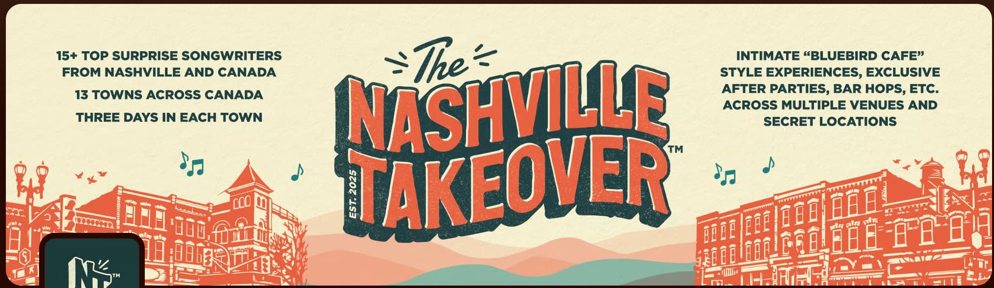 The Nashville Takeover - Collingwood (October 2-4)